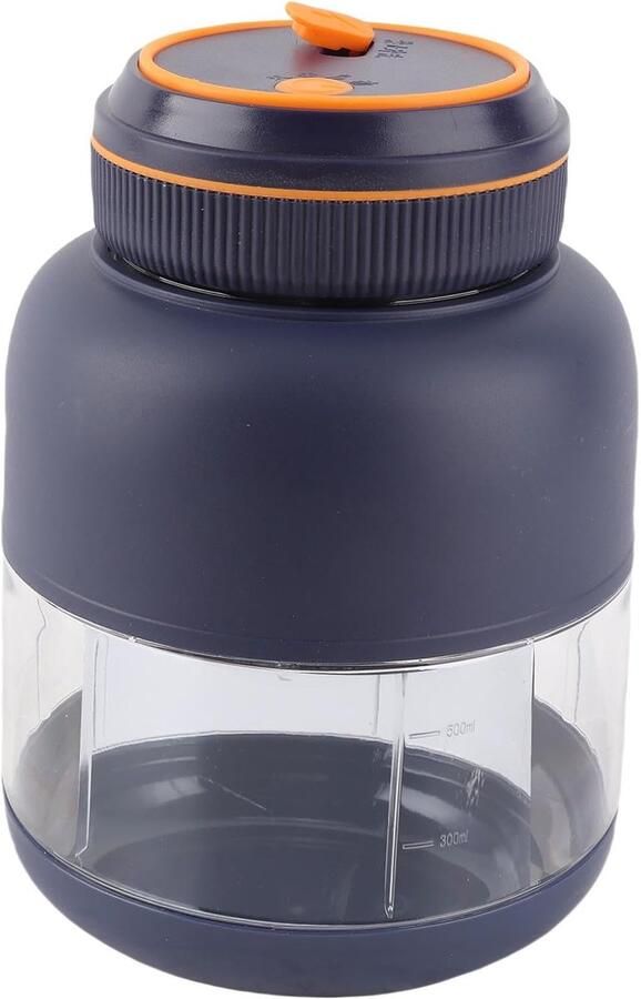 SnelShoppen Portable Blender 800ML Draadloze Mini Blender Krachtige Mixcup Lekvrije Juicer voor Smoothies Sap en Drinks Perfect voor Campin
