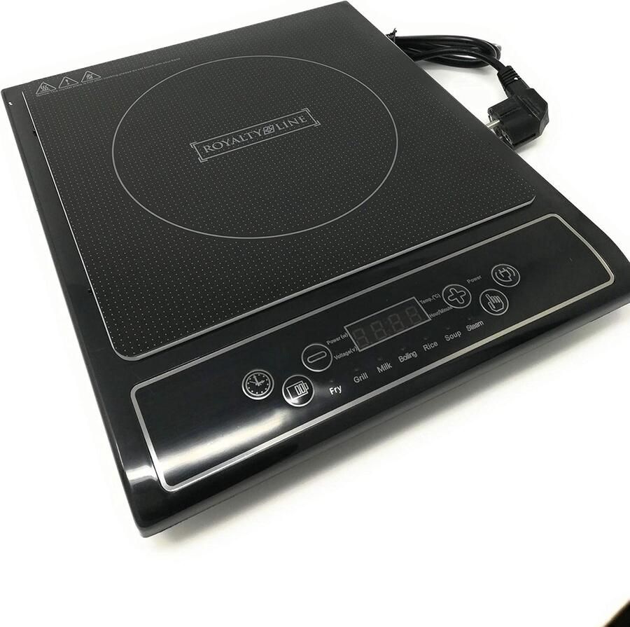 SnelShoppen Portable inductiekookplaat 2000W Elektrische kookplaat Inductiefornuis 270°C Compact en lichtgewicht Geschikt voor camping fees