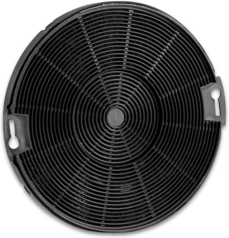 SnelShoppen Premium Actieve Koolstoffilter Rond 155mm voor Afzuigkappen Vervangfilter voor Keuken Geschikt voor Merken zoals IKEA Beko