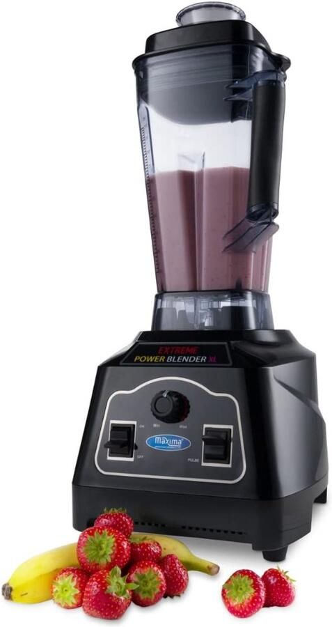 SnelShoppen Professionele Blender 2.5L 1800W met Pulsefunctie Ideaal voor Smoothies Soepen en Sauzen Keukenaccessoire voor Thuisgebruik