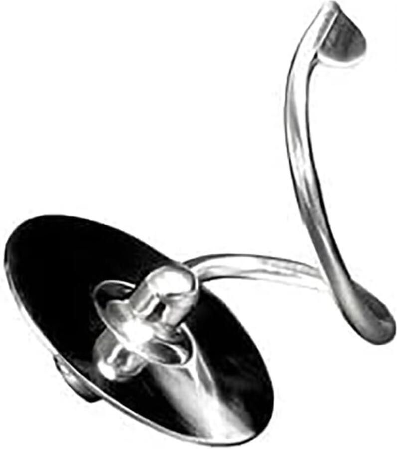 SnelShoppen Professionele deeghaak roestvrij staal voor Kitchen Aid foodprocessor 4.3 4.8 liter spiralen vaatwasserbestendig ideaal voor broodde