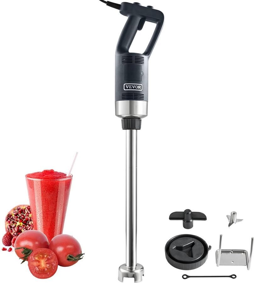 SnelShoppen Professionele Hand Blender voor Keuken 750 W Vermogen In hoogte verstelbare Mixer voor Soepen Sauzen Pesto Duurzaam Geluidsarm