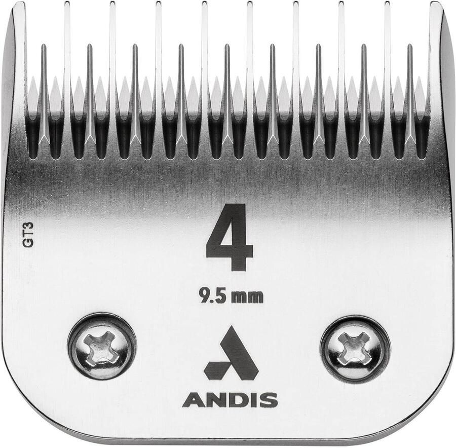 SnelShoppen Professionele Hondenknipmachine Mes Carbon Geïnfuseerd Staal UltraEdge Size 4 Skip-Tooth 8 8-Inch Snijlengte Voor Terriers en Me