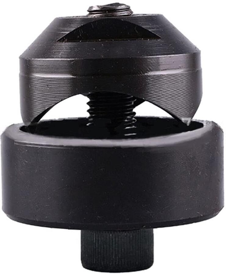 SnelShoppen Professionele Ponsmachine 50 mm voor RVS Plaat Diameters 16-50 mm Perfect voor Metalen Bewerking en Doe-Het-Zelf Projecten