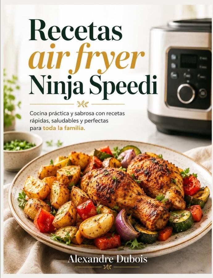 SnelShoppen Recetas Air Fryer voor de Ninja Speedi Snelle Gezonde en Praktische Recepten voor het Hele Gezin Koken met Gemak in de Keuken Ide