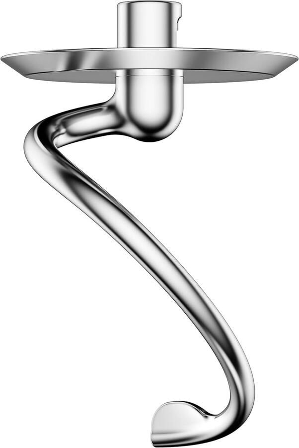 SnelShoppen Roestvrijstalen Kneedhaak voor KitchenAid K45DH Kneedhaken voor 4 3 en 4 7 4 8L Kantelkop Blender Vaatwasmachinebestendig Ideaal v