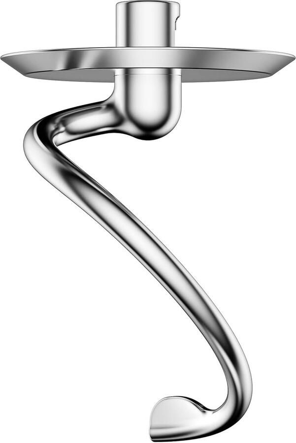 SnelShoppen Roestvrijstalen Kneedhaak voor KitchenAid K45DH Kneedhaken voor 4 3 en 4 7 4 8L Kantelkop Blender Vaatwasmachinebestendig Ideaal v