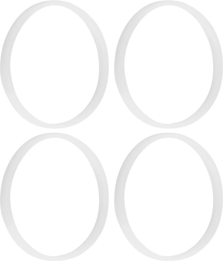 SnelShoppen Rubber Gasket voor Blender en Juicer Vervangende O-Ring 10cm Wit Rubber Seal voor Keuken Flexibele en Duurzame Sealing Ring