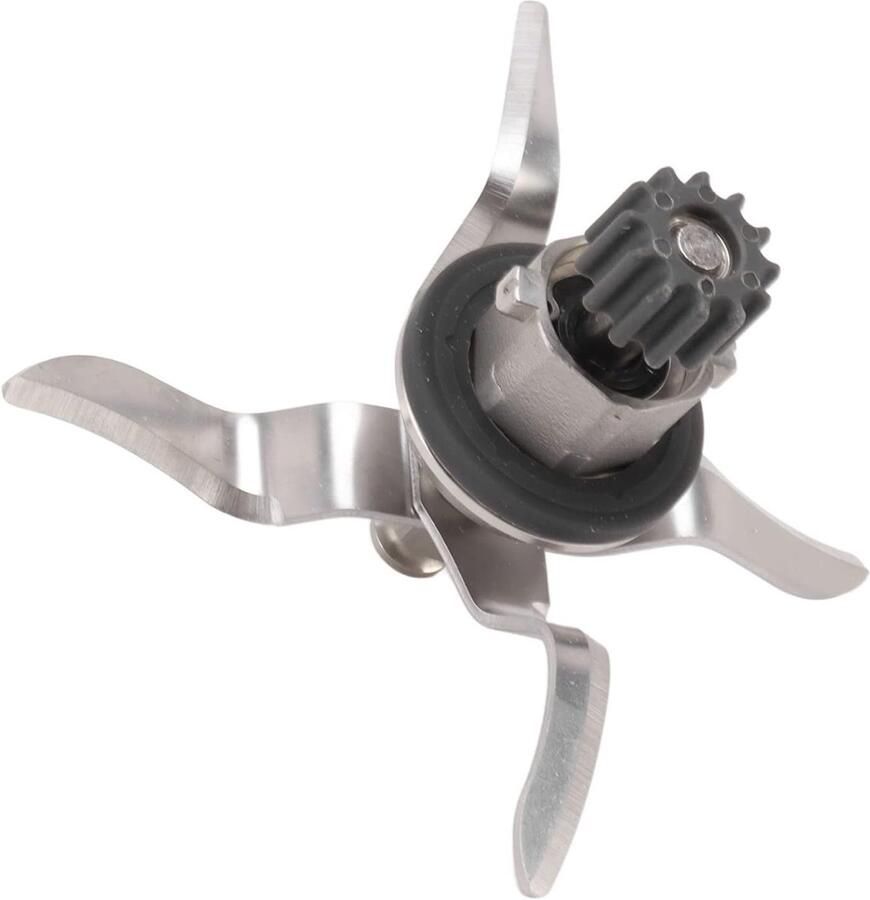 SnelShoppen RVS Blender Mes 12 Tanden Efficiënt en Geluidsarm Makkelijk Schoon te Maken voor Monsieur Cuisine Connect 1.0 SKMK1200A1 SKMK1200B2 Keu