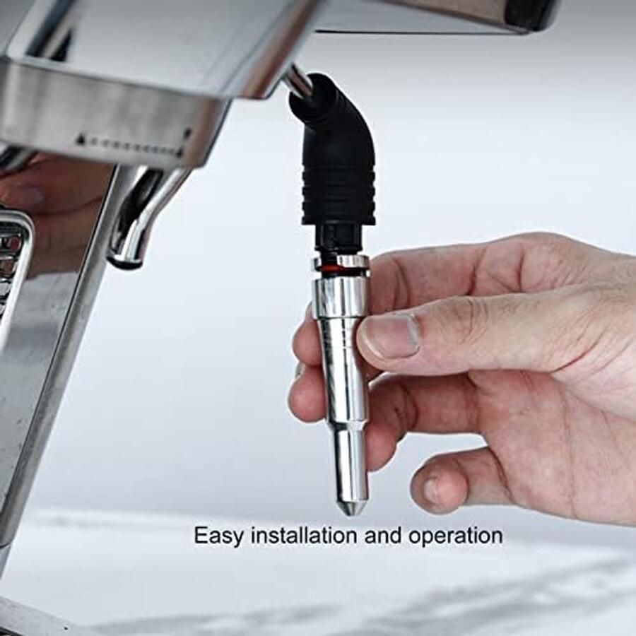 SnelShoppen RVS Stoommondstuk voor Espressomachines Geschikt voor ECP3420 ECP310 ECP330 EC680 EC685 EC9335 EC9665 ECAM22.110.SB Hoogwaardig