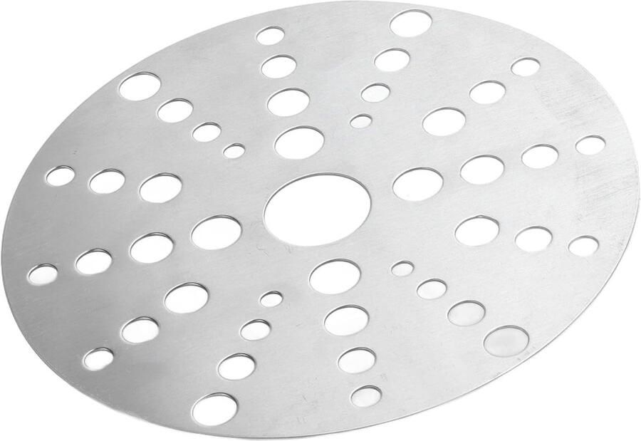 SnelShoppen RVS Warmteverspreider Inductie Kookplaat Converter Schijf voor Gasfornuis en Glazen Kookplaat 6 5CM Keuken Accessoire Duurzaam en Her