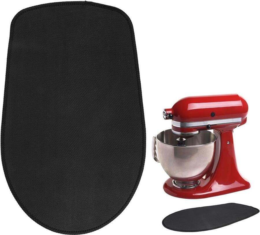 SnelShoppen Schuifmat voor Keukenmachine 34 x 21 cm Antislip en Waterproof Ideaal voor Blender Koffiezetapparaat Broodbakmachine Keukenaccesso