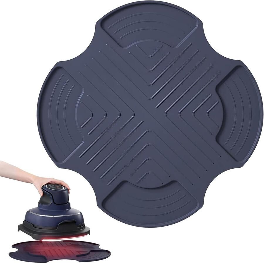 SnelShoppen Siliconen Antislip Onderzetters voor Airfryer Warmtebestendige Pads voor Crispi Air Fryer 3.8L Keukenaccessoires Veilig Koken Hitteb
