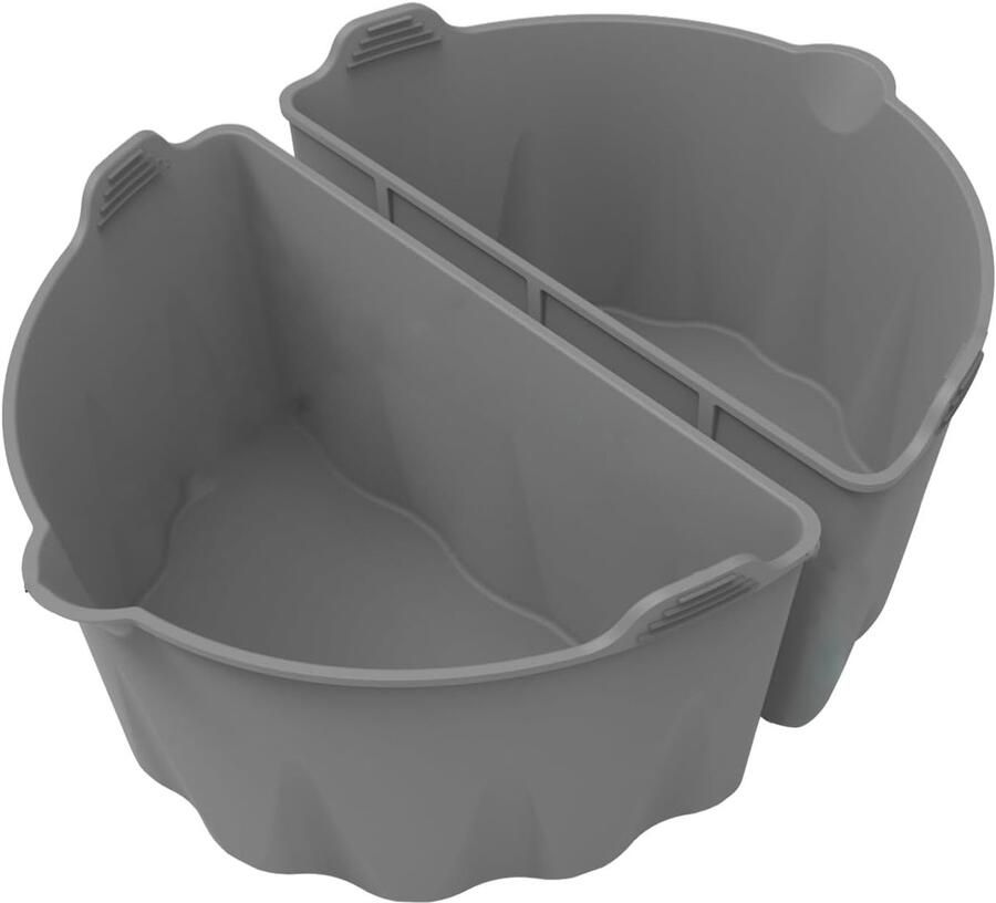 SnelShoppen Slow Cooker Divider Insert Herbruikbare Siliconen Divider met Handvat voor Thuis Keuken Ideaal voor Stoven Koken en Meerdere Gerec