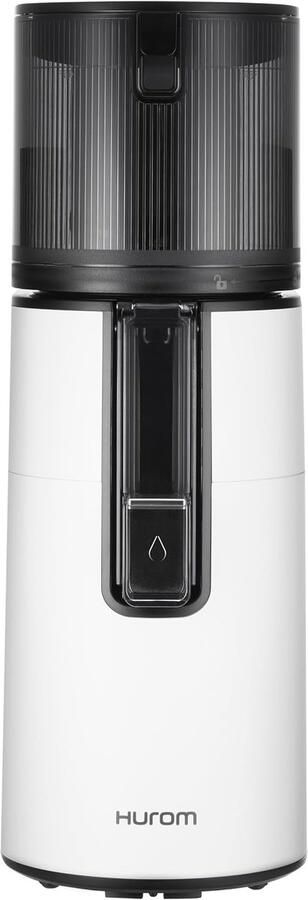 SnelShoppen Slowjuicer voor fruit en groenten Hurom Easy Clean H400 150 Watt BPA-vrij Wit Perfect voor sapjes plantaardige melk en sorbet