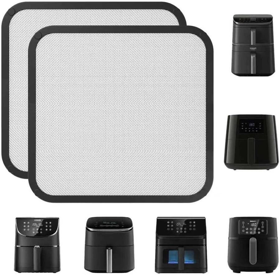 SnelShoppen Spatbescherming voor Airfryer Heteluchtfriteuse TurboBlaze 5 5L 6 0L 6 2L spatbescherming voor Philips HD9285 XXL 7 2L & HD9270 XL