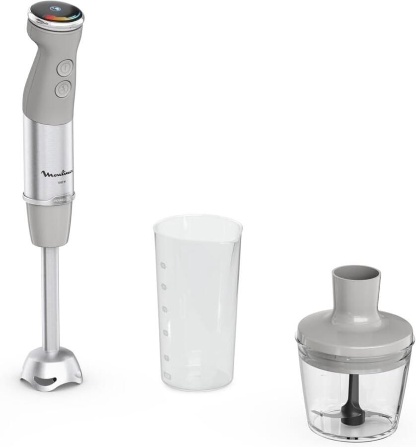 SnelShoppen Staafmixer 1000W Powelix Technologie 20 Snelheden Turbo Modus Stille Modus Keuken Mixen Smoothies Soepen Ovenschalen