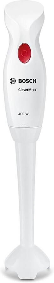 SnelShoppen Staafmixer 400W met Verwijderbare Mixervoet Ergonomische Handgreep Lichtgewicht Behuizing 4 Messen Eenvoudige Reiniging Wit Rood vo