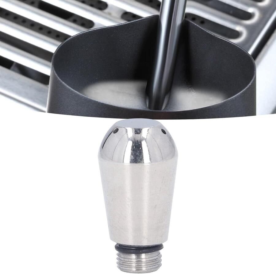 SnelShoppen Steam Nozzle 3 Gaten 304 RVS Melkopschuimer voor Koffiemachine Accessoire voor Thuis Koffiehuizen en Restaurants