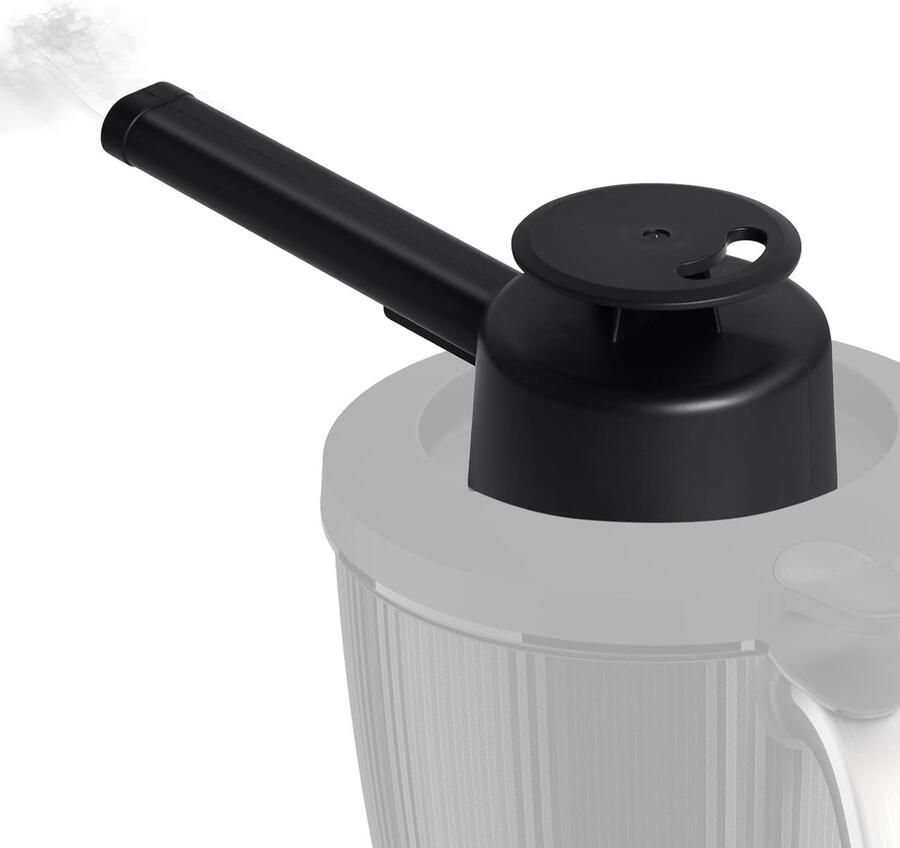 SnelShoppen Stoomverdeler voor Thermomix TM7 Hittebestendige Stoomafgiftedivertor met 360° Stoomomleiding en Overloopbeveiliging voor Keukenmachine