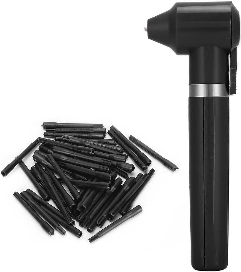 SnelShoppen Tattoo Mixer Tap Elektrische Tattoo Mengmachine voor Pigmentmixen met Sticks (Zwart)