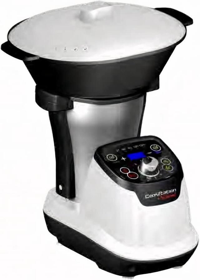 SnelShoppen Techwood CS-9 Multifunctionele Keukenmachine Wit 1000W Blender Kneedfunctie Mixen Hakken Voor Bakken en Koken