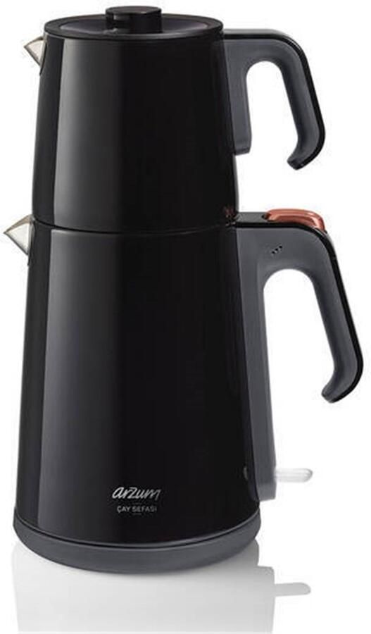 SnelShoppen Theemachine met Roestvrijstalen Waterkoker en Theepot 1 8L 1650W Snelle Verwarming en Warmhoudfunctie Voor Theeliefhebbers in Keuken