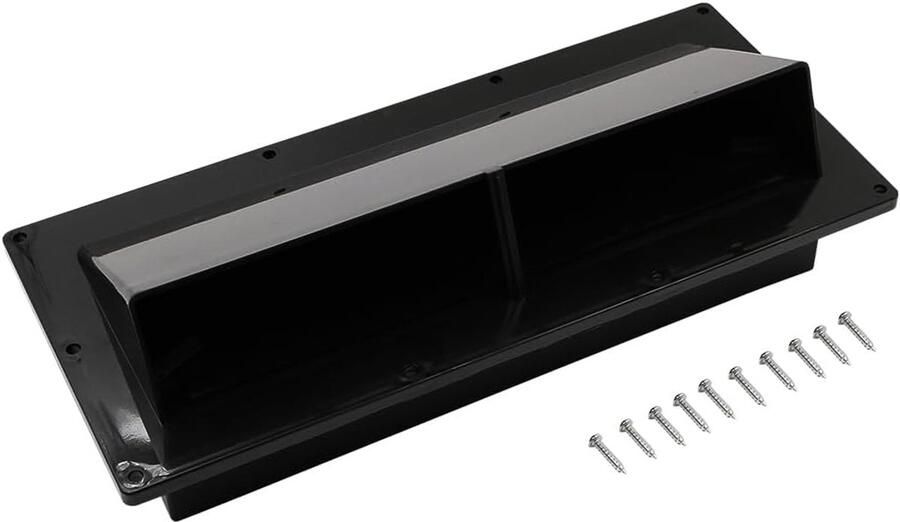 SnelShoppen Ventilatiekap voor Caravan met Rits Afzuigkap met Sluitklep Hoogwaardige ABS Materialen voor Kamperen Klimaatcontrole en Comfort