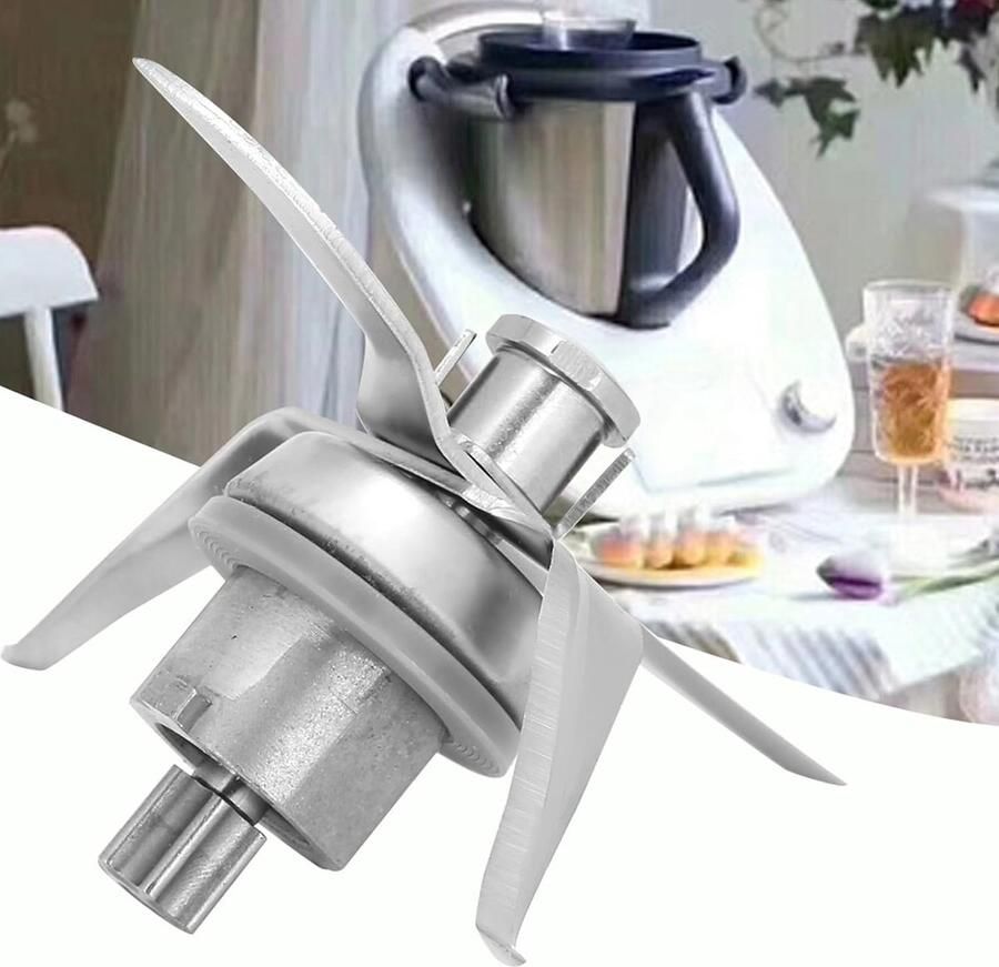 SnelShoppen Vervangend Blenderblad Aluminium Accessoires Voor Thermomix TM21 EM Hoogwaardige Roestvrijstalen Blender Onderdelen Voor Keuken Gesc