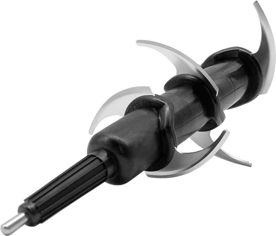 SnelShoppen Vervangend Stalen Stapelmes voor Ninja Food Processor Blender 1200W Mes voor Ninja Blenders Keukenaccessoire Duurzaam en Effi