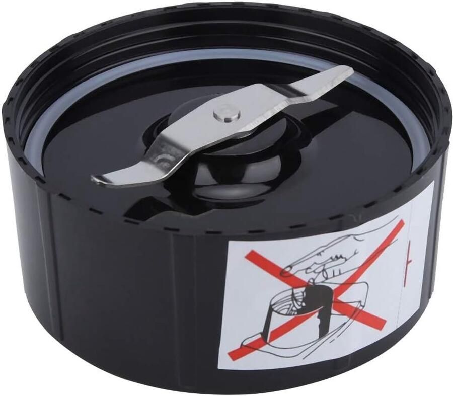 SnelShoppen Vervangende Blades voor Magic Bullet Blender Kruis- en Platte Bladen met Rubber Dichtingen Geschikt voor 250W Keukenblender