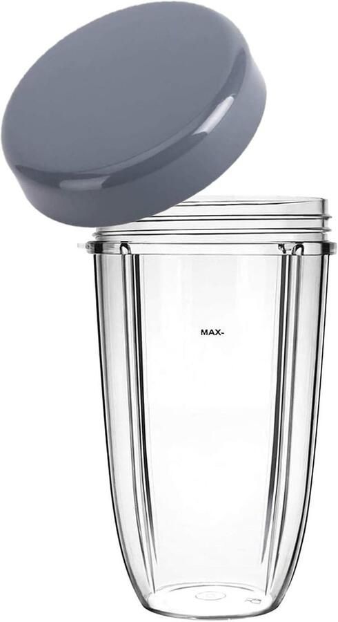 SnelShoppen Vervangende Cup 700ml voor Blender Juicer Mixer Utiz 24oz Cup met Deksel voor Nutribullet 600W 900W Perfect voor Smoothies Sappen e