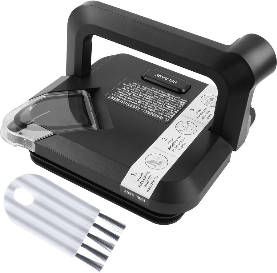 SnelShoppen Vervangende Lock Cover voor Blender Geschikt voor 72oz Ninja Blenders Topdeksel voor BL610 BL642 BL682 BN701 BN751 Ideaal voor Keuken