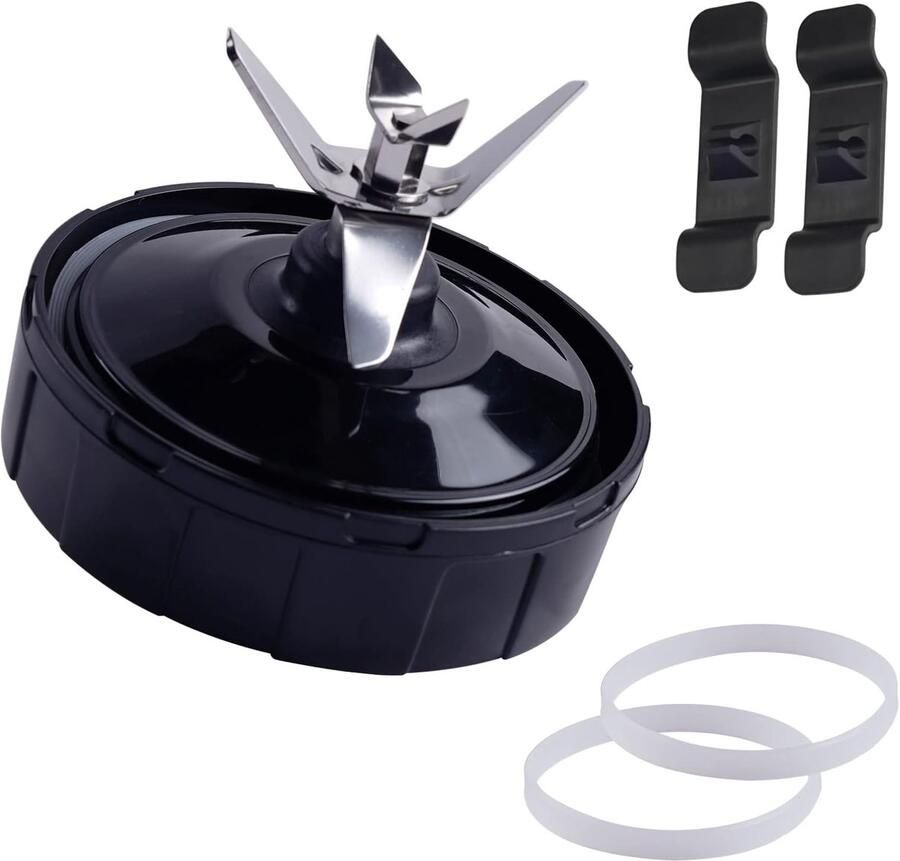 SnelShoppen Vervangingsonderdelen voor Blender 7-Vin Blenderblad Geschikt voor Nutri Blender Mixen van Smoothies Dips en Dressings Keuken Acces
