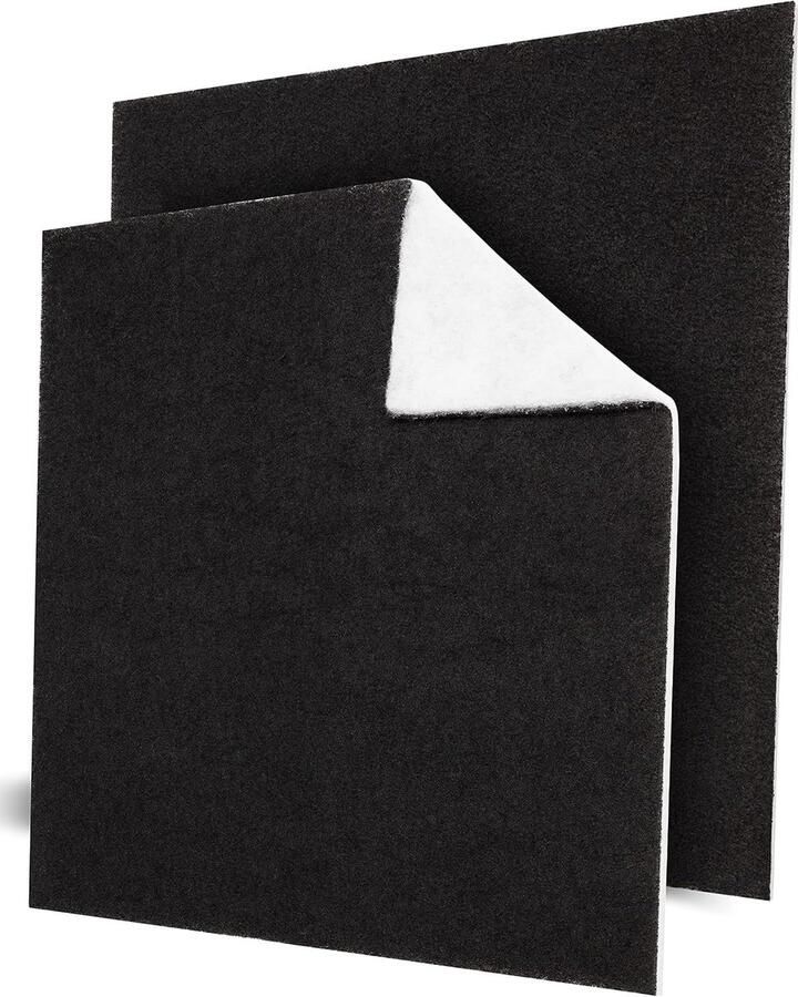 SnelShoppen Vetfilter voor Afzuigkap 2 Stuks Universeel Individueel op Maat Gesneden 57x54x1 cm Keuken Filter Vet- en Geurabsorberend Ideaal