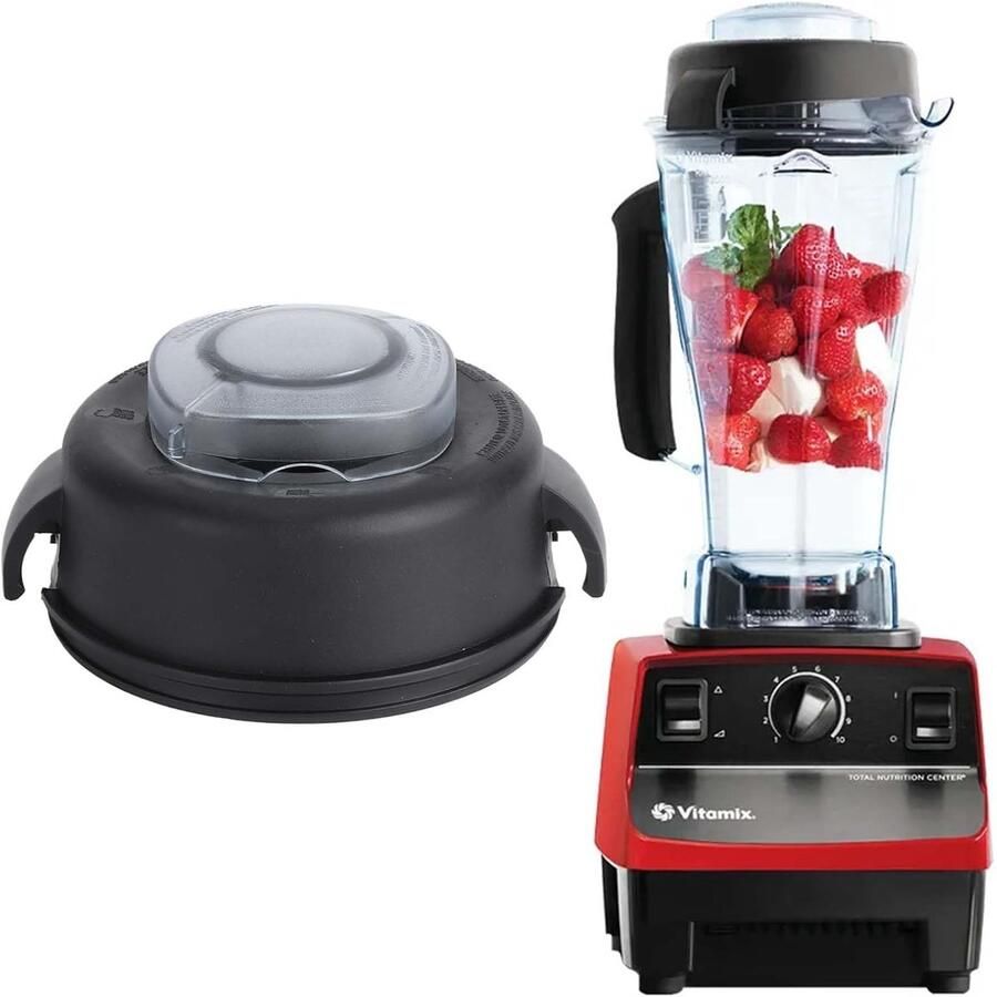 SnelShoppen Vitamix Deksel en Deksel voor Mixer Accessoires en Vervangingsonderdelen voor 64Oz Hoge Profiel Mixers Geschikt voor 5200 5000 6000