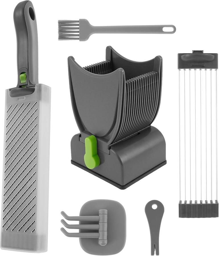 SnelShoppen Vlees Snijmachine Verstelbare Vlees Snijder 2-4 mm Dikte Roestvrij Staal Handmatige Vlees Cutter voor Vlees Kaas Keuken Accessoire