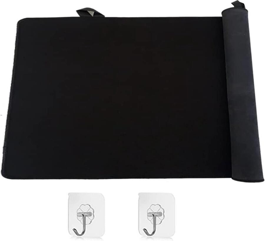 SnelShoppen Weigudoc Tapijt voor Inductiekookplaten 61 5 x 53 cm Kookplaat Afdekking met Antislip Coating Bescherming voor Inductie en Elektrisc