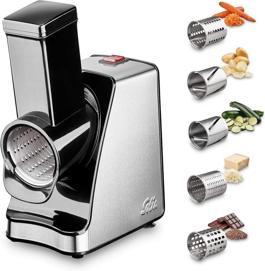 Snijmachine 350 Watt met Roestvrijstalen Snijtrommels Voor Alle Toepassingen