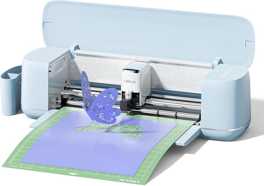 Snijmachine 5 in 1 5x Snijkop 100+ Materialen 0 5mm Precisie AI Tekenen 13 inch Voor Kaarten 3D Kunst en Meer