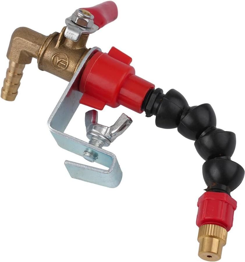 Snijmachine Accessoire Waterkoeling Systeem Stofvrij Bewerken Nauwkeurige Positie Reiniging 6mm Buitendiameter Zwart Rood