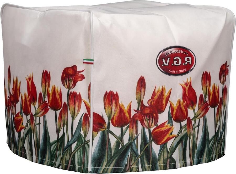 Snijmachine Afdekking Keukenapparaat Cover Keuken Decoratie Gemaakt in Italië 31 x 41 x 34 cm Kleurrijk