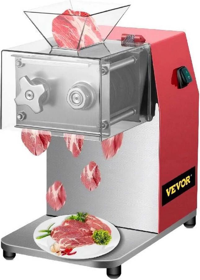 PerfectGear Snijmachine Allessnijder Snijmachine vlees Allessnijder Vleessnijmachine Voor Thuis Vleesmolen 250 kg u - Foto 1