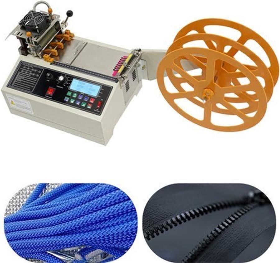 Snijmachine Automatische Lintsnijder 400 W Vermogen 220 V Spanning 1-98 mm Snijbreedte Warm En Koud Snijmes Industrieel Gebruik