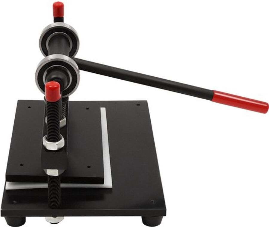 Snijmachine Handmatig Zwart 2 Ton Draagvermogen 31 cm Voerbreedte Staal Voor Leer En Stof