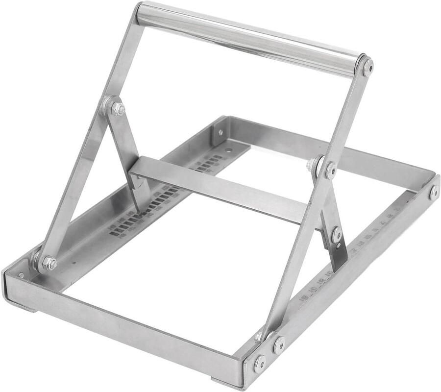 Snijmachine Ondersteuningsframe Werkstandaard Metaal Precisie Metaal Knippen Verstelbare Hoogte 37-148 mm Zilver