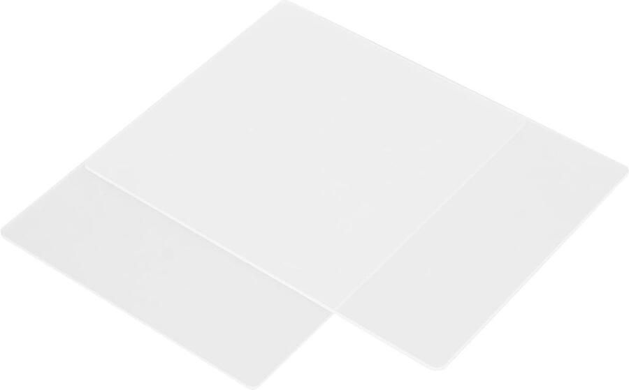 Snijmachine Pad Stansplank Papier Ambachten Kristalheldere Transparantie 33x30cm Transparant