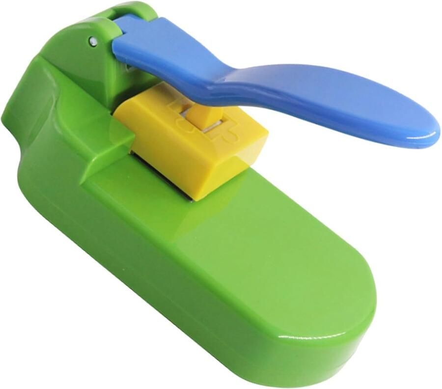 Snijmachine Papier Snijder Knutselen Kinderen Kindveilig Ontwerp 21.7 x 12.5 cm Groen