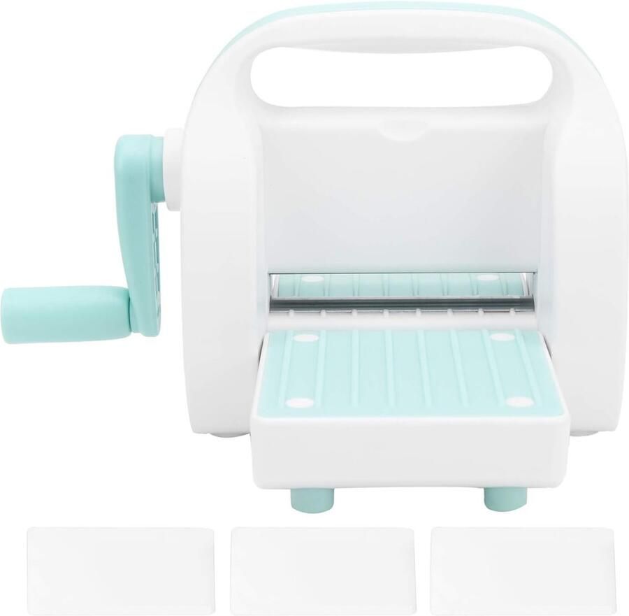 Snijmachine Papier Snijder Scrapbooking Maken Handmatige Bediening 19 x 13 cm Turquoise