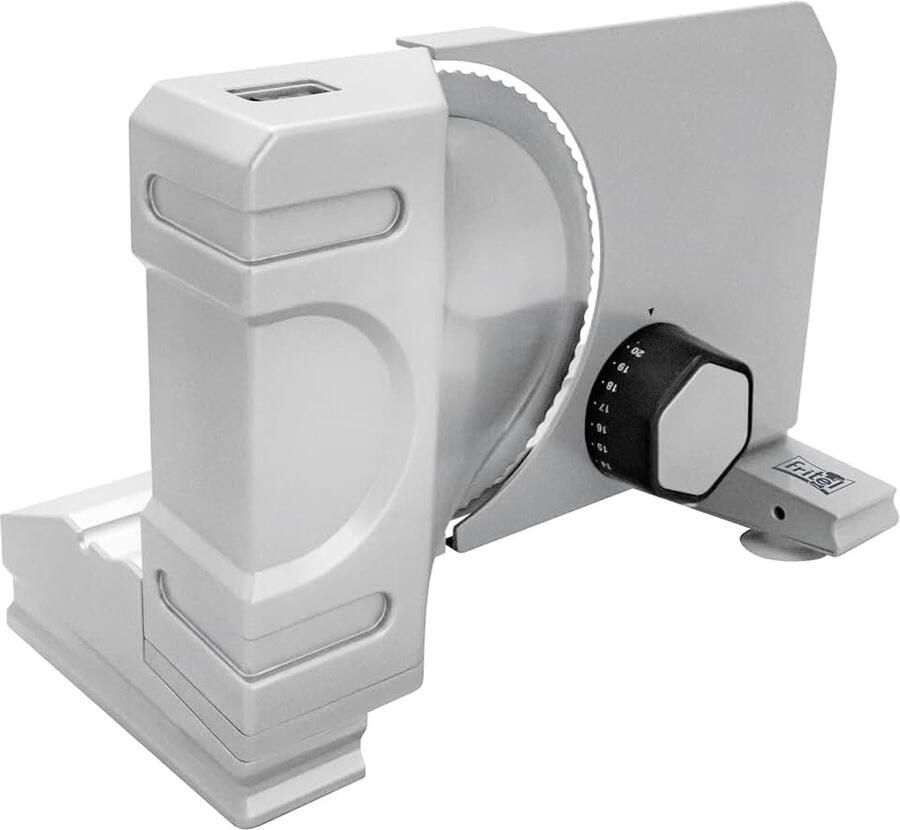 Snijmachine SL 3710 Allessnijder Broodsnijder Vleessnijder 0-20mm Ø 19cm 150W Universeel mes Schuine slede 15°